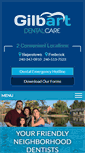 Mobile Screenshot of gilbartdental.com